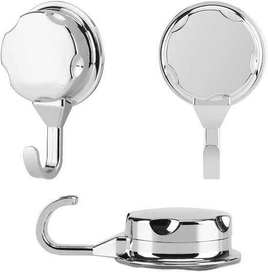 MOTAIPEAK Zuignaphaken voor Douche, 4-delige Douche Handdoek