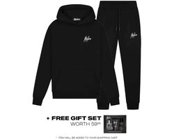 Malelions signature tracksuit in de kleur zwart.