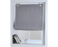 Vouwgordijn Dimout Oog-Vouwgordijn 60 cm x 130 cm - Ondoorzichtig en Verduisterend