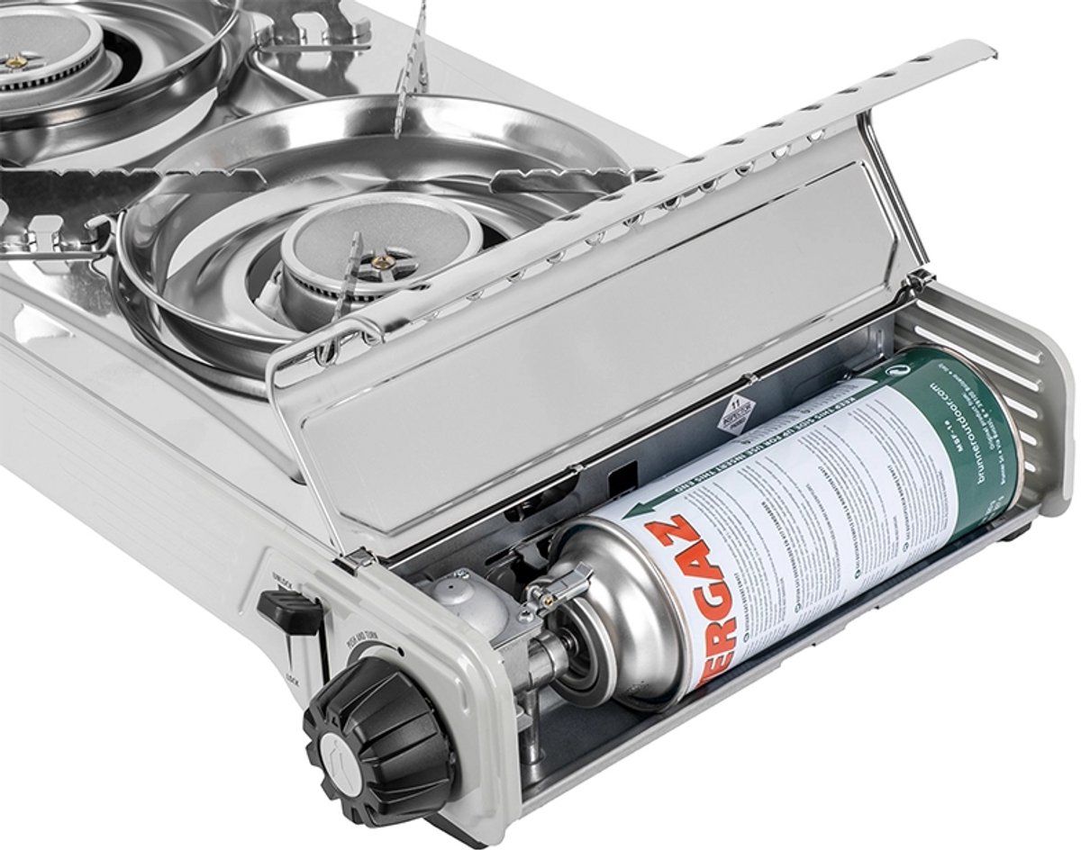 Brunner Devil Double Grill - Gas kooktoestel met grillfunctie