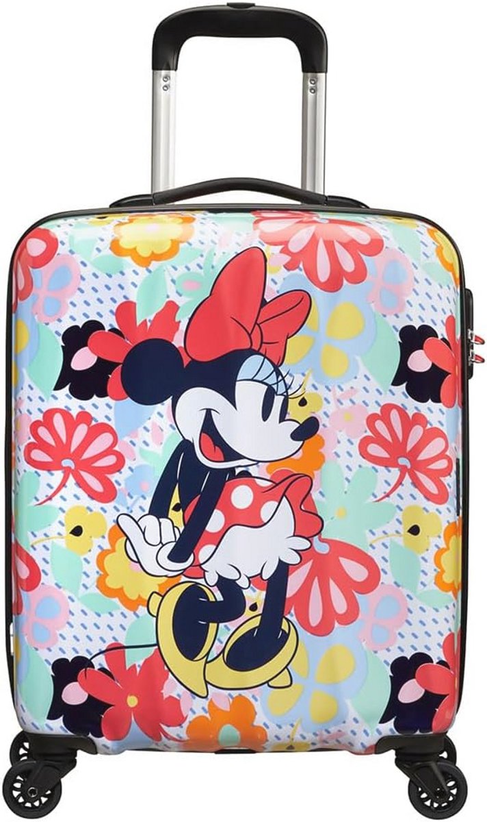 Spinner S Hand Bagage 55 cm 36 L veelkleurige Bloemenprint
