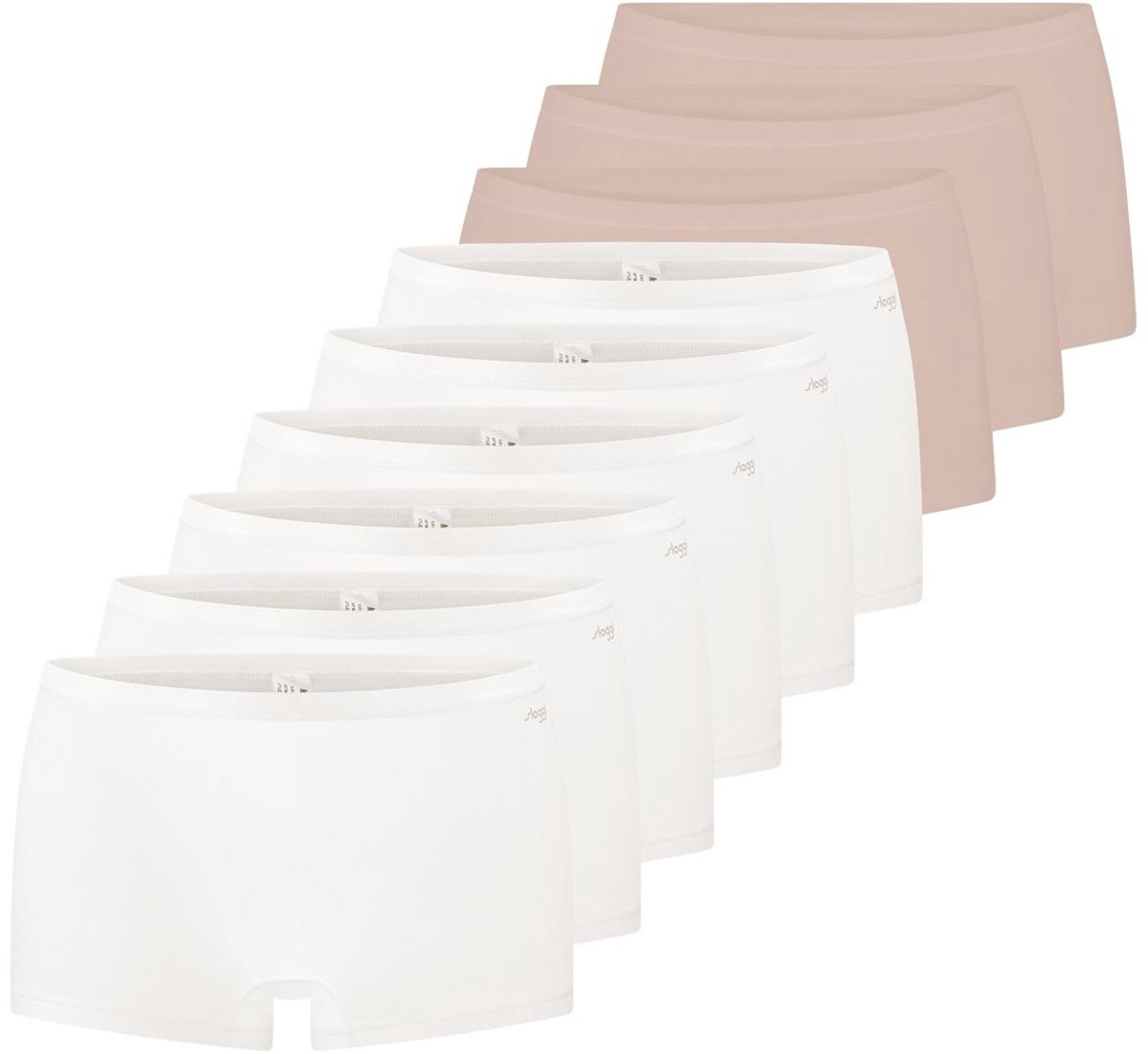 sloggi Dames shorts slip 9 pack GO Daily Cotton