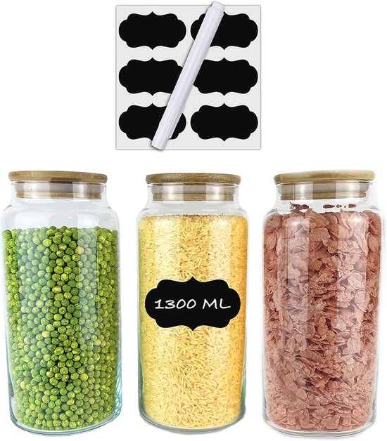 6 x Glazen Potjes met Rosé Gouden Deksel - Ideaal voor 6 x Glazen Potjes met Rosé Gouden Deksel - Ideaal voor