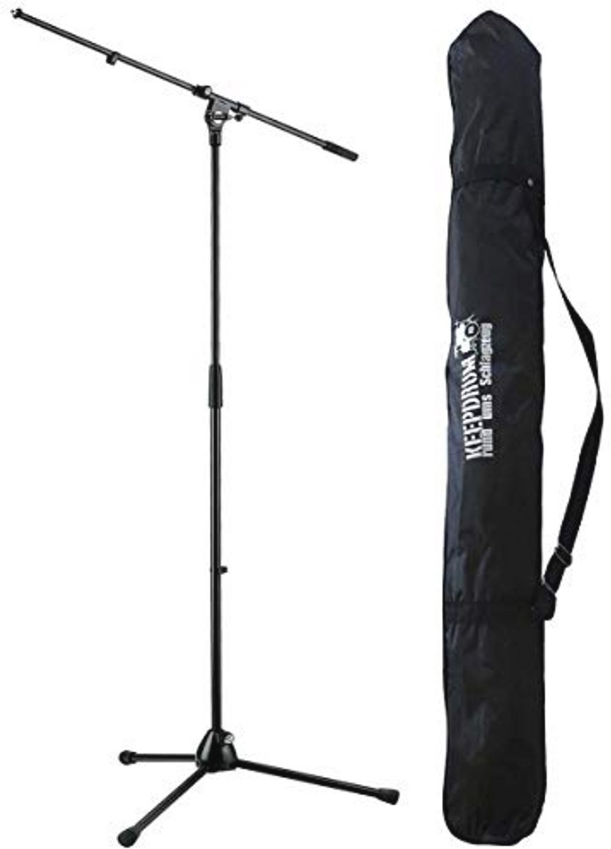 Microfoonstatief met Galg en Draagtas - Ideaal voor Muzikanten