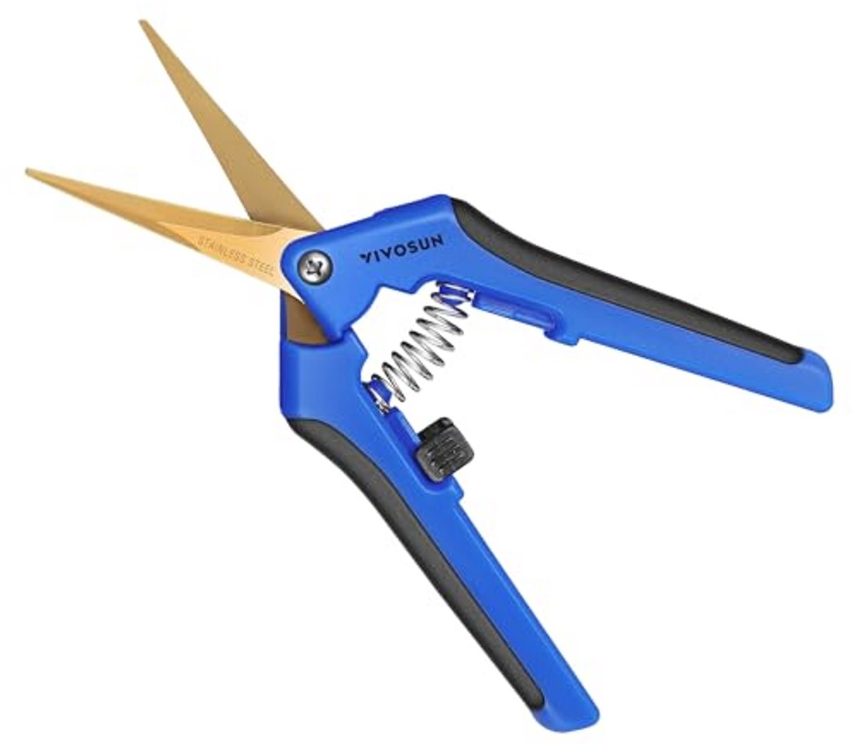 Ergonomische Snoeischaar met Vergrendelbare Handgreep - 16.5 cm - Geschikt voor Bloemen, Rozen en Fruitplanten - Set van 3