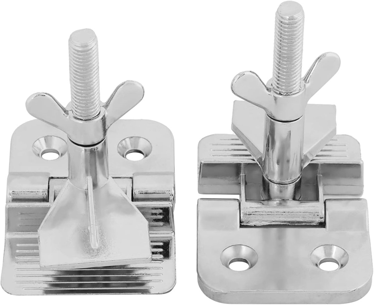 Hinge Clamp - 2 Pieces Screen Frame - Butterfly Hinge Clamp - Screen Printing - Stainless Steel - DIY Hobby Tool