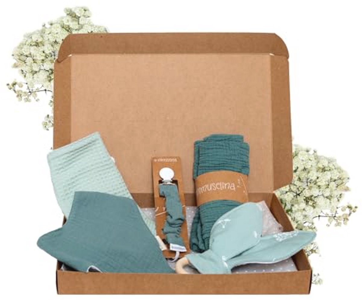 Originele Cadeauset voor Pasgeborenen - Babyset voor Jongen of Meisje in Diversen Maten