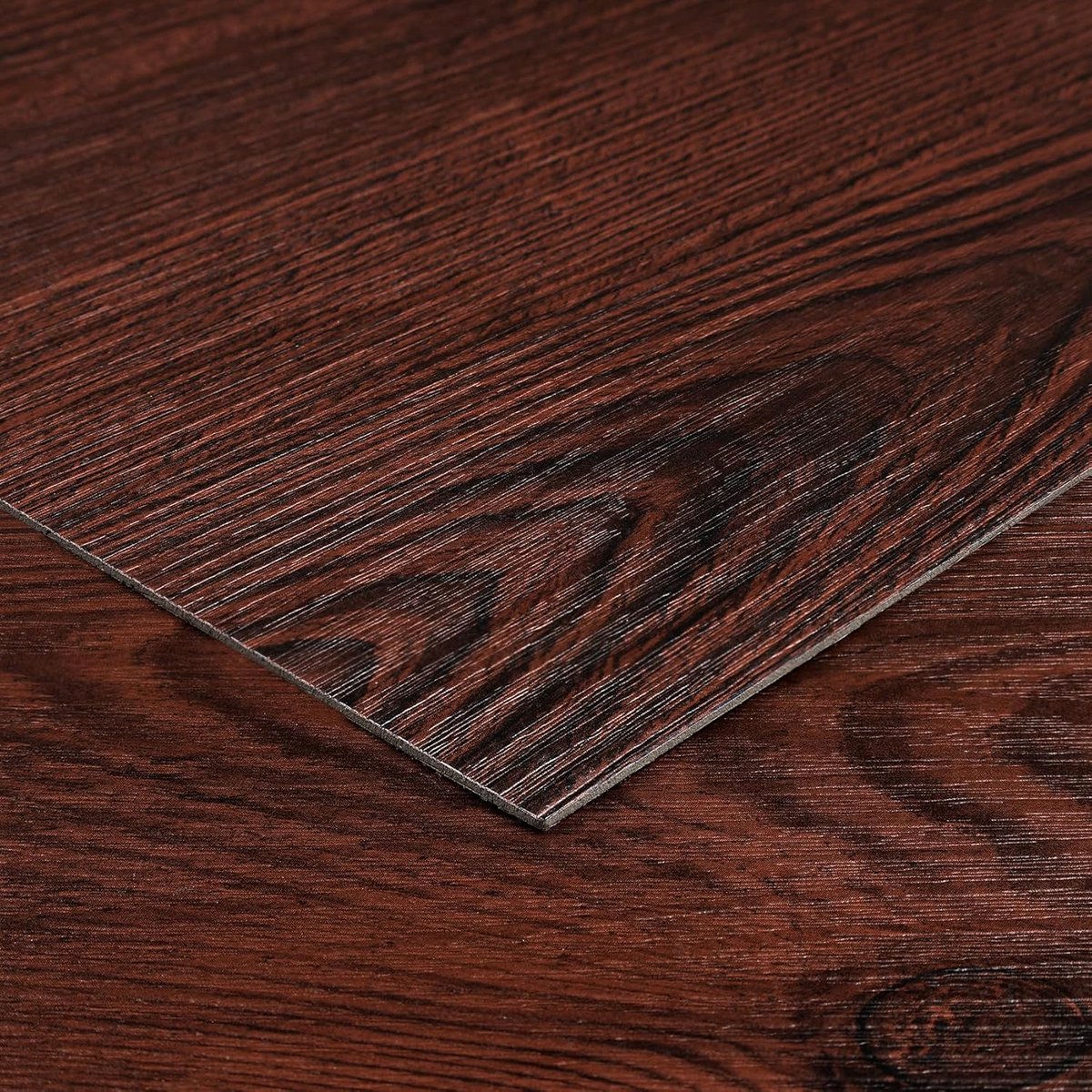 Zelfklevende Vinyl Vloertegels met Houten Optiek - 30x30 Waterdichte Tegels voor Keuken en