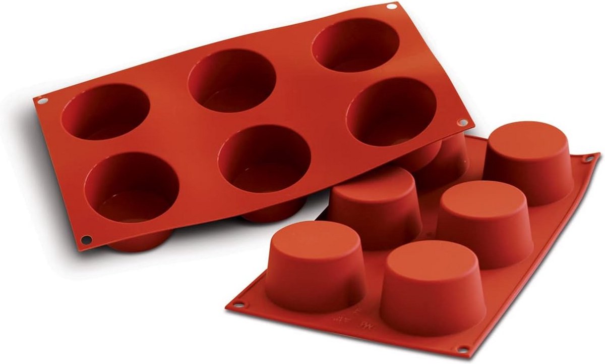 Silicone Muffin Bakvorm 33 x 17.5 cm - Stevige Medium Silikonenvorm voor Muffins