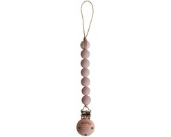 Mushie siliconen speenkoord | Blush | speenketting | pacifier clip |