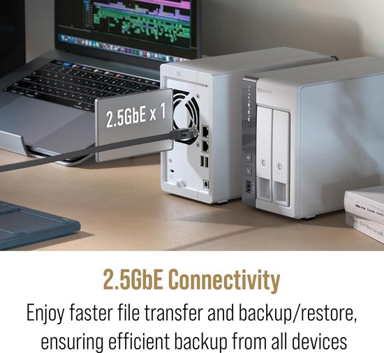 2-Bay ARM 4-Core 2GHz NAS met 4GB RAM en 2x SATA van Synology — afbeelding 5