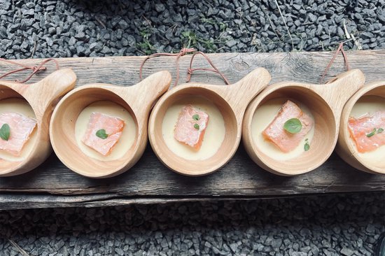 Øyo Houten Sami Mok - Noorse Kuksa - 150 ml - Set van 2 - Met Lederen Koord — afbeelding 5