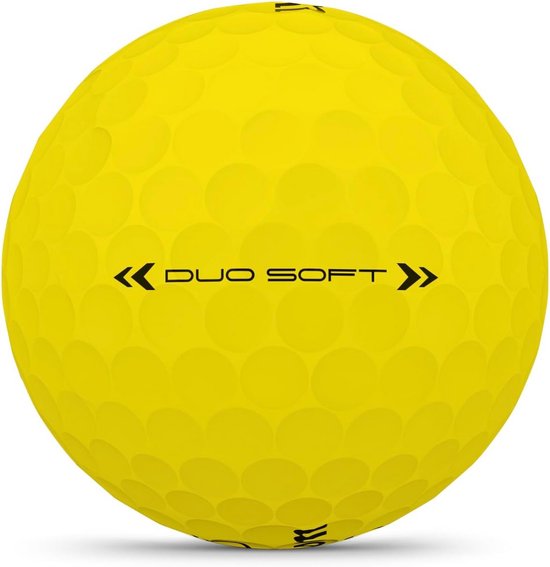 Golfballen Duo Soft - 24 Stuks, Geel, Voor Ultra Distance van Merkloos — afbeelding 3