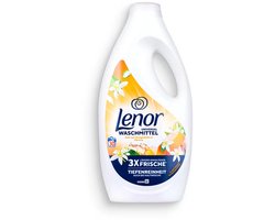 Lenor Vloeibaar Wasmiddel Orange Blossom & Peach 30 Wasbeurten - 4 x 1,5 l - Voordeelverpakking