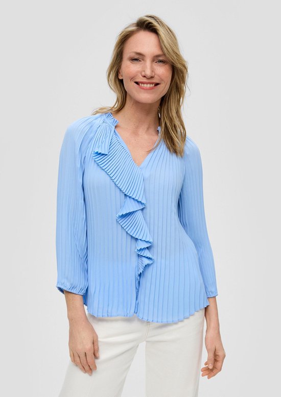 S.OLIVER BLOUSES BLUE GREEN | Online Outlet