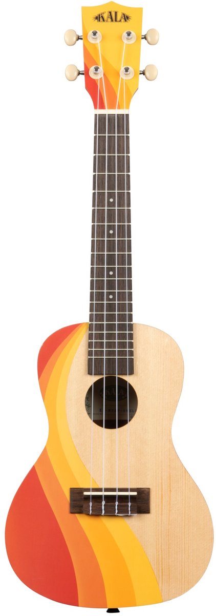 Kala Swell – Ukulele – Surfboard Design – Inclusief Tas