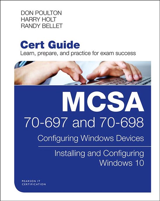 Certification Guide - MCSA 70-697 and 70-698 Cert Guide - cover