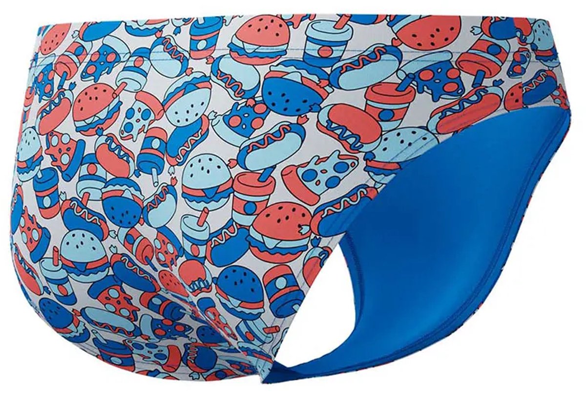 Speedo Ml Printed Zwemslip Blauw UK 36 Man — afbeelding 6