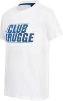 T-shirt Club Brugge enfant - taille 140 / 10 ans - Wit - Maillot Bruges enfant - Produit officiel