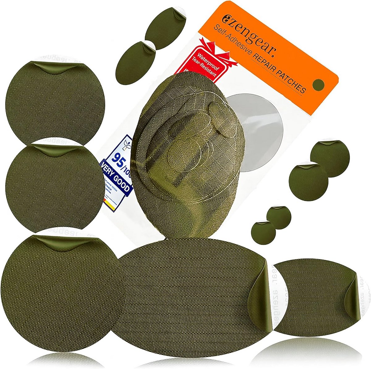 Reparatie Pleisters Zelfklevend Waterdicht voor Tent, Jas, Schoenen en Meubels