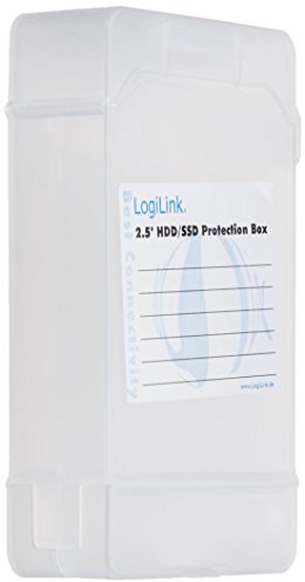Transparante Hardeschijf Beschermdoos voor 2.5 Inch HDD/SSD