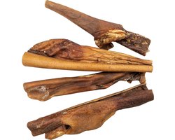 Natuurlijke Buffelleer Kauwstaaf voor Honden - 20 cm, Vetarm BARF Snack