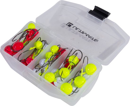 Ultimate Multicolor Zinc Jighead Box Loodvrij (3.5-14g) (45pcs) - Loodkop van Merkloos — afbeelding 2