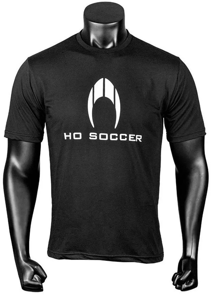 Ho Soccer 505585 T-shirt Met Korte Mouwen Zwart 2XL Man
