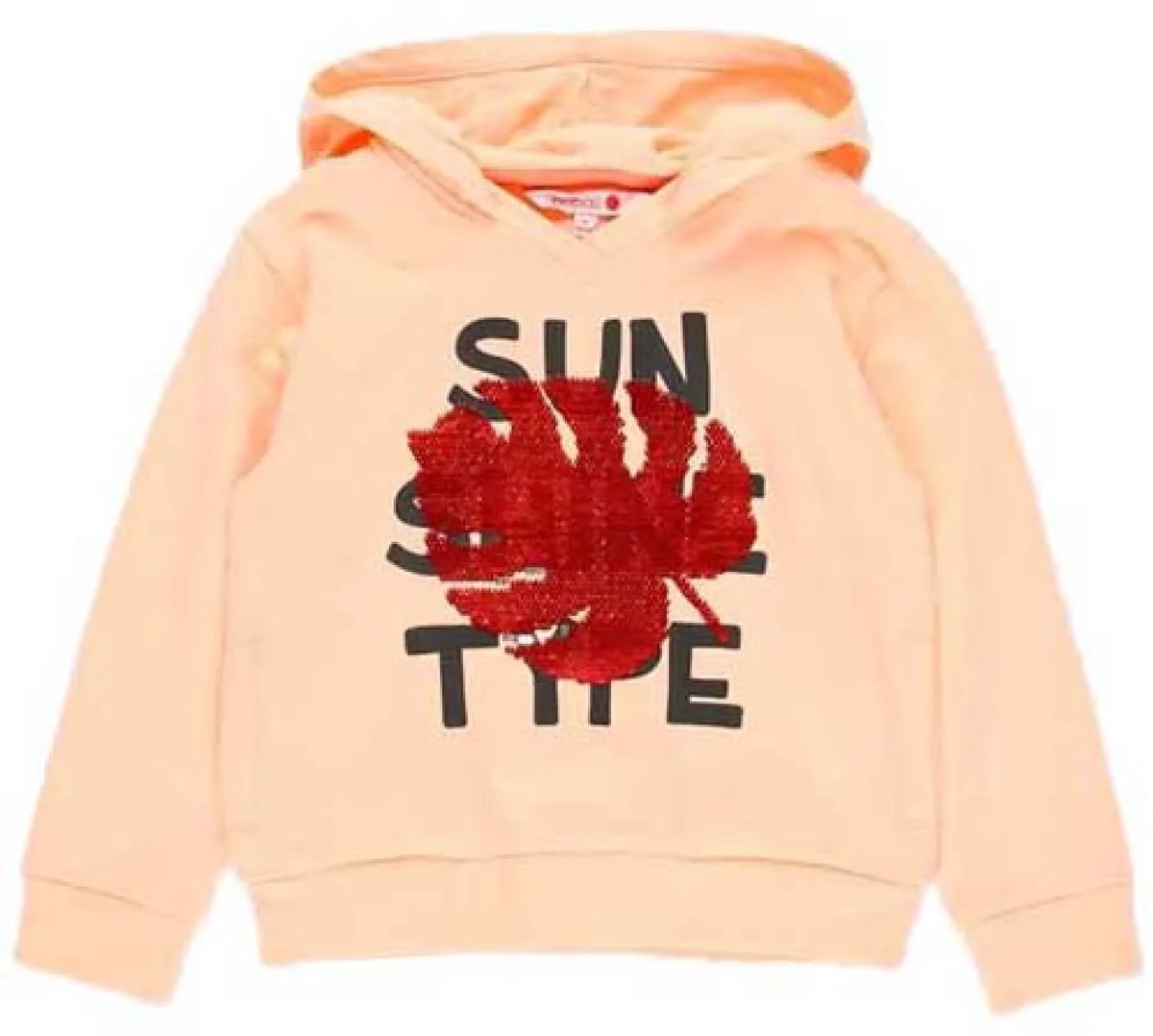Boboli Fleece Hoodie Oranje 16 Years Meisjes