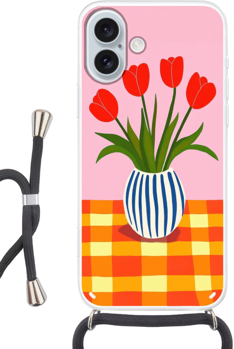 Tulpen - Roze - Vaas