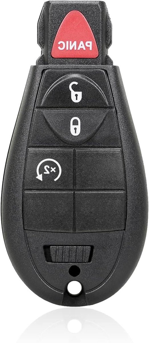Provento - Afstandsbediening Autosleutel voor Jeep Cherokee 4 Knoppen 433 Mhz - Vervanging Deursleutel