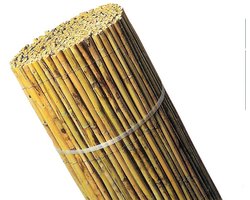 Intergard Bamboematten tuinscherm bamboe ruw 2x5m