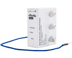 Shelly Energiemeter 1/3-Kanaals Wifi Voor Slim Energiebeheer In Huis