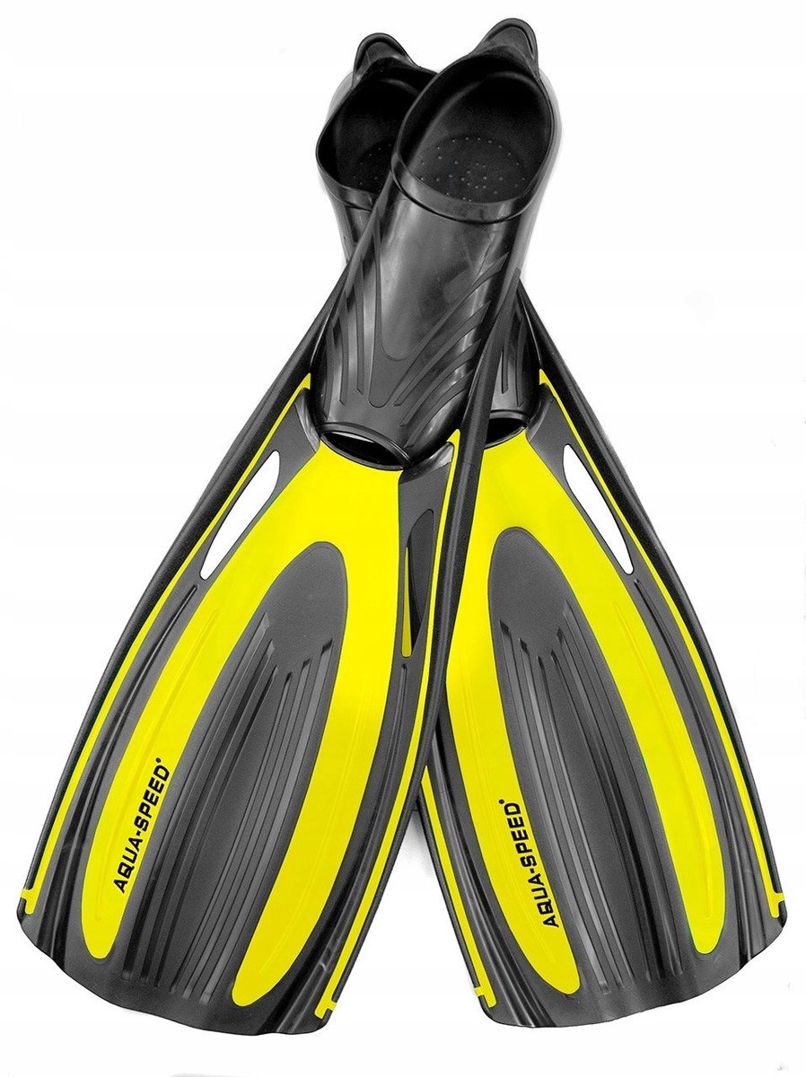 Aqua Speed Hydro Zwemvliezen - Verstelbaar - Maat 44/45 - Geel