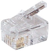 QUARKZMAN RJ9 RJ10 RJ22 PCB Montaje Conector x 12uds 4 Pasador Conector Zócalo para Teléfono y Red, [Negro, 4P4C