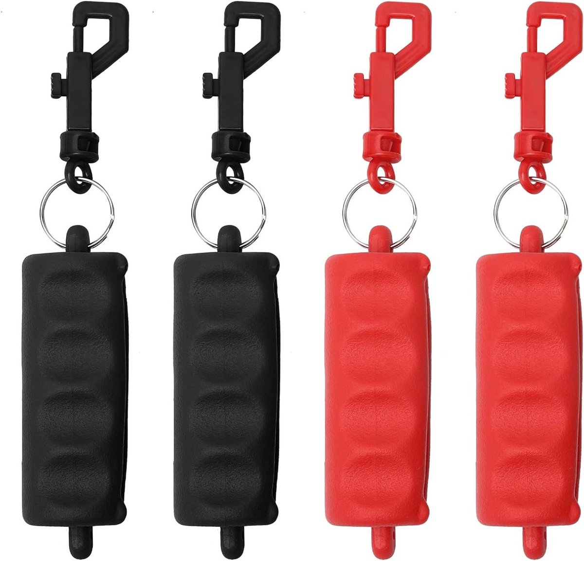 EGoods - Set van 4 pijltrekkers voor boogschieten met antislip siliconen handgreep