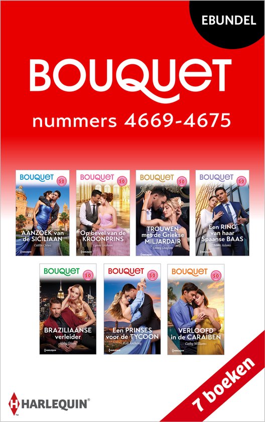 Bouquet e-bundel nummers 4669 - 4675 - cover