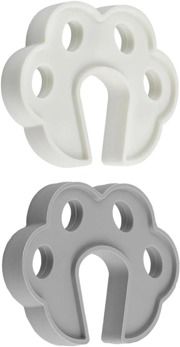 EGoods - Deur Prop Set voor Wasmachine, Droger en Vaatwasser - Deurhouder voor Wasmachine en Droger - Deur Stopper Set met 2 Stuks