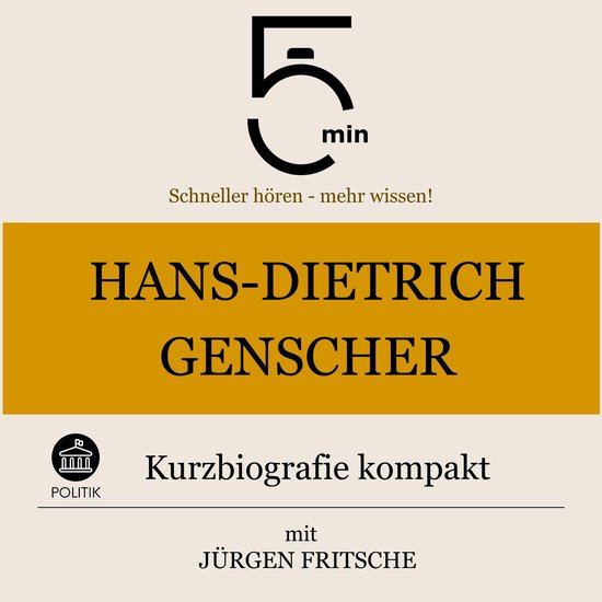 Hans-Dietrich Genscher: Kurzbiografie kompakt - cover