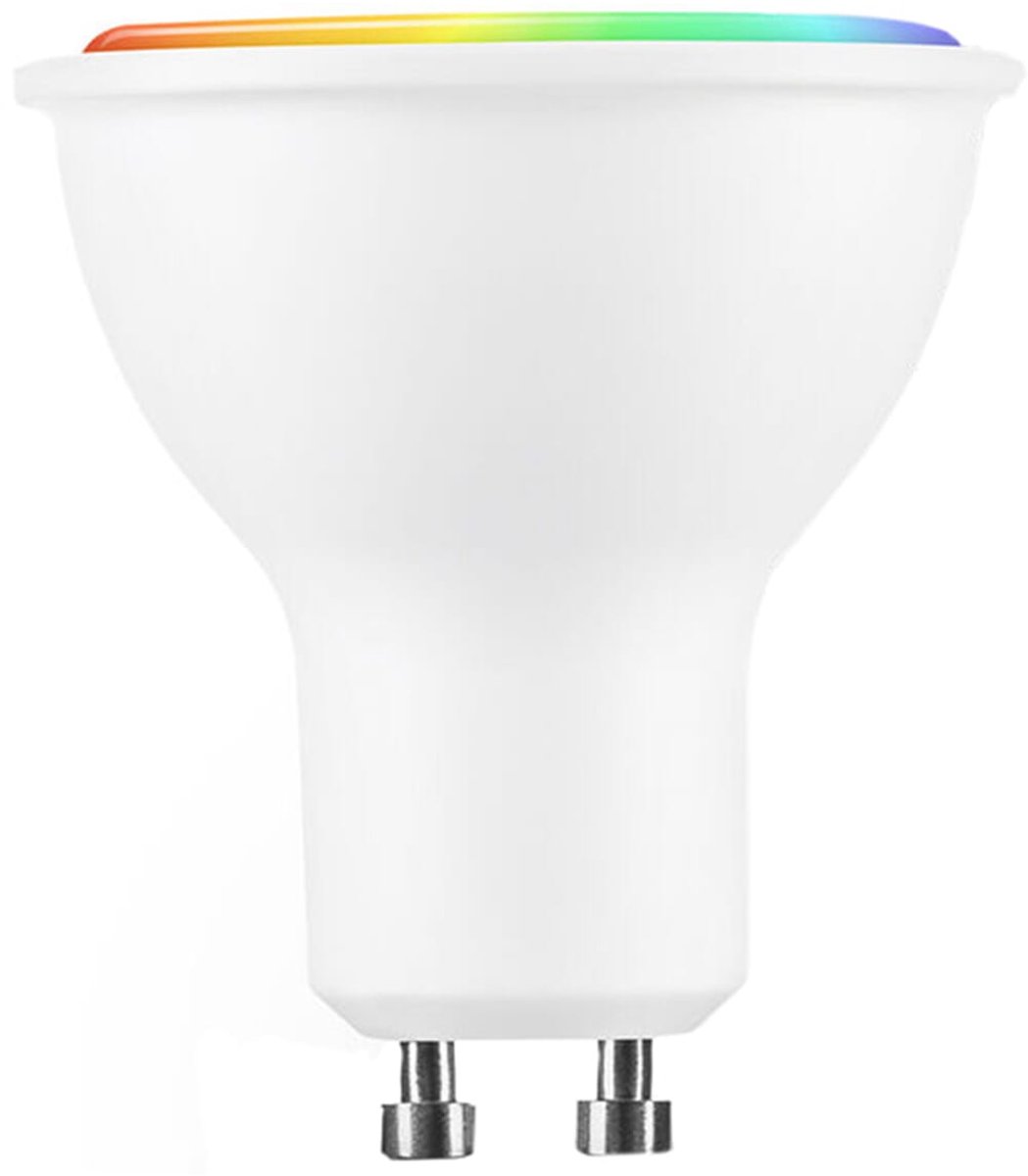 Modee Smart GU10 LED Spot 2.9W - 250lm - 4000K - RGB+W - Afstandsbediening - Vervangt 25W Gloeilamp