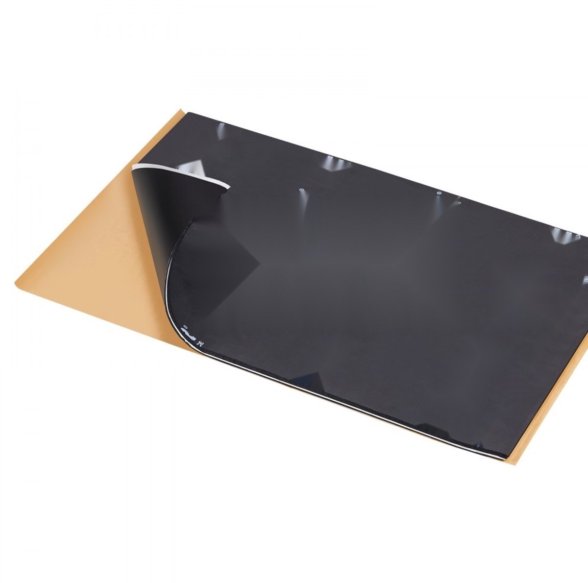 Auto Geluidsisolatie Dempingsmatten - 24-delige Set - Totaal Oppervlak 2,3 m² - Afmeting 248 x 391 mm Per Mat - Dikte 5 mm (4-laags) - Hittebestendig - Thermische Isolatie