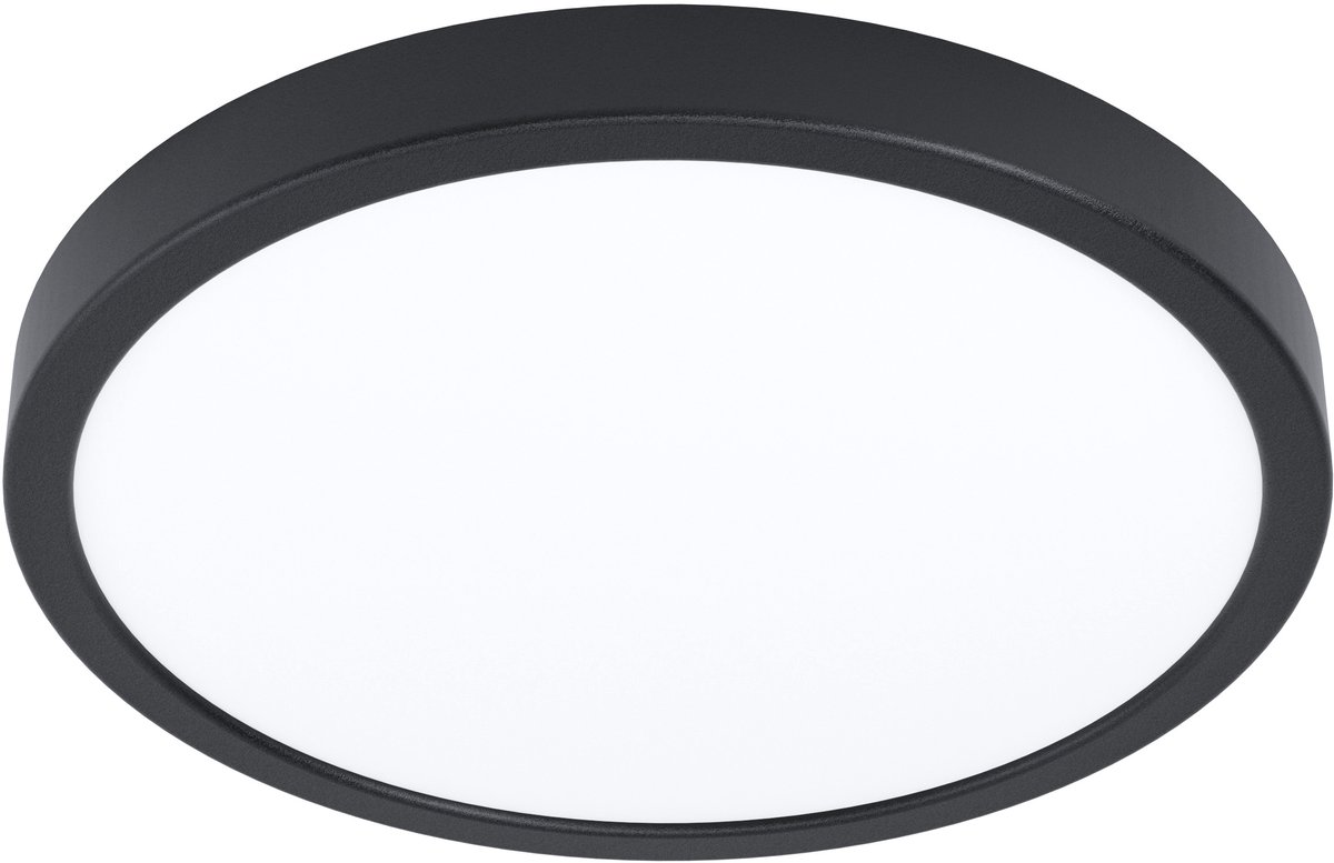 EGLO connect.z Argolis-Z Smart Opbouwlamp Buiten- Ø 28,5 cm - Zwart|Wit - Instelbaar wit licht - Dimbaar - Zigbee