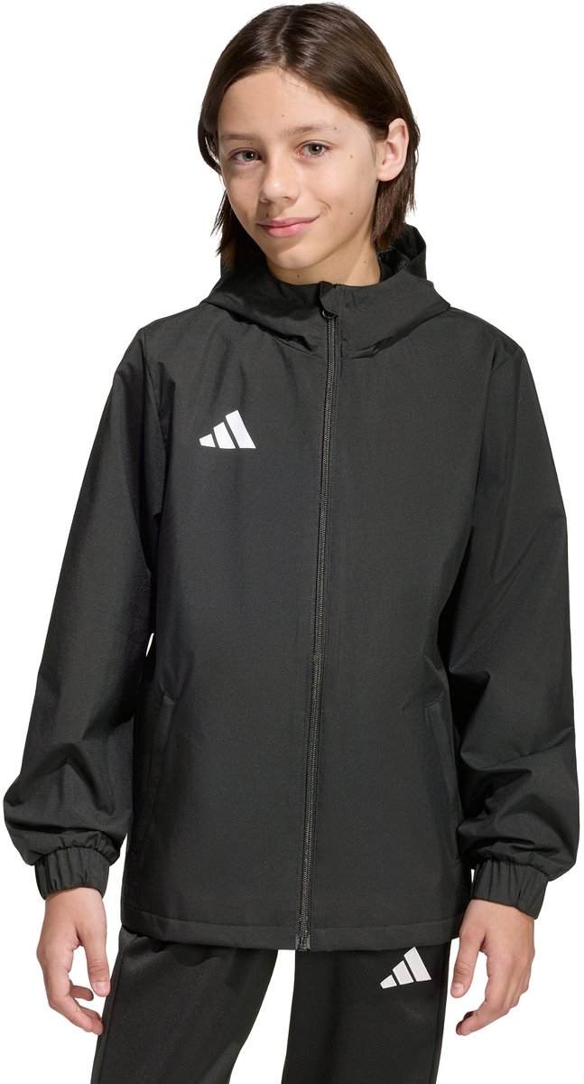 Adidas Performance Entrada26 All Weather Jack Kids Kinderen Zwart