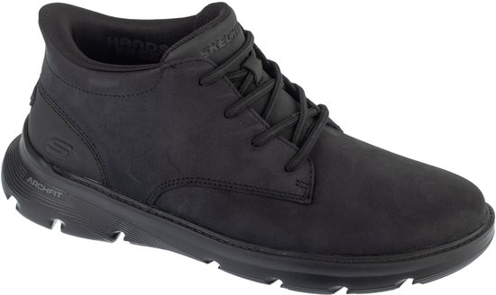 Skechers Slip-Ins : Arch Fit Garza - Ridley, Homme, Zwart, Bottines, pointure : 42,5
