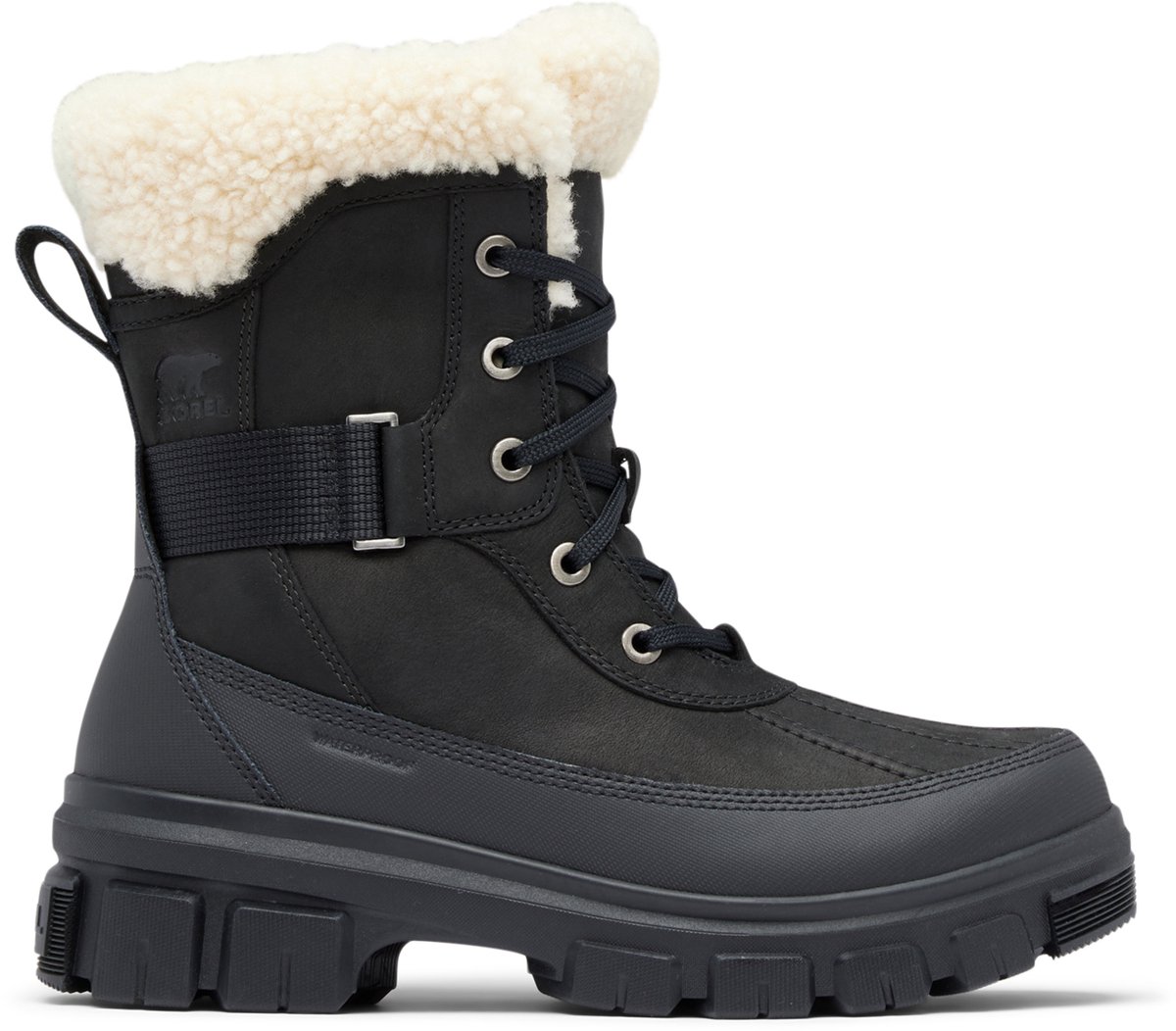 Sorel TORINO™ V PARC WP Dames Snowboots - Black, Sea Salt
