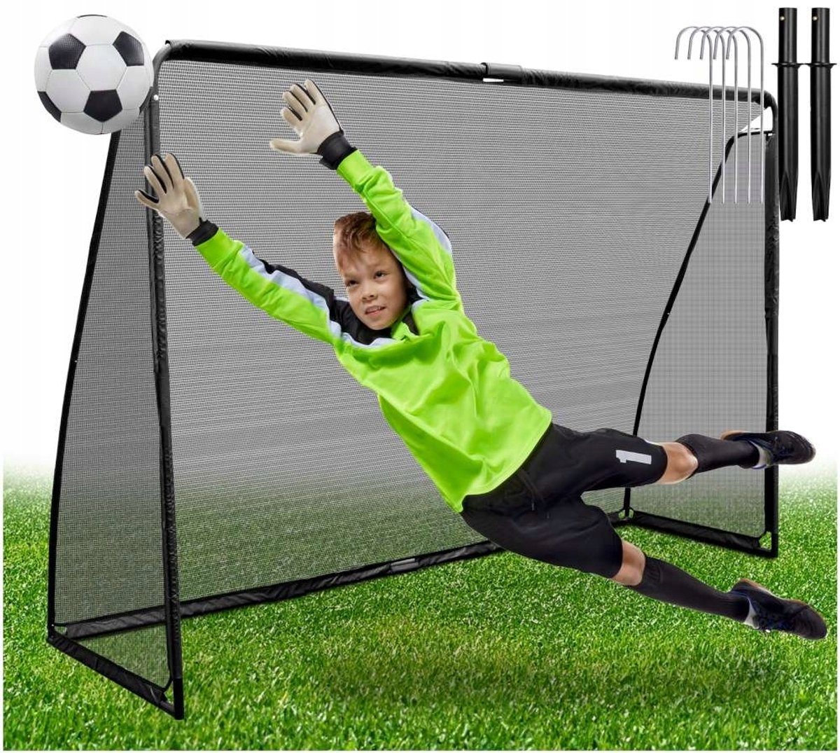 Grote Voetbaldoel voor Kinderen - 180x120cm, Draagbaar & Duurzaam