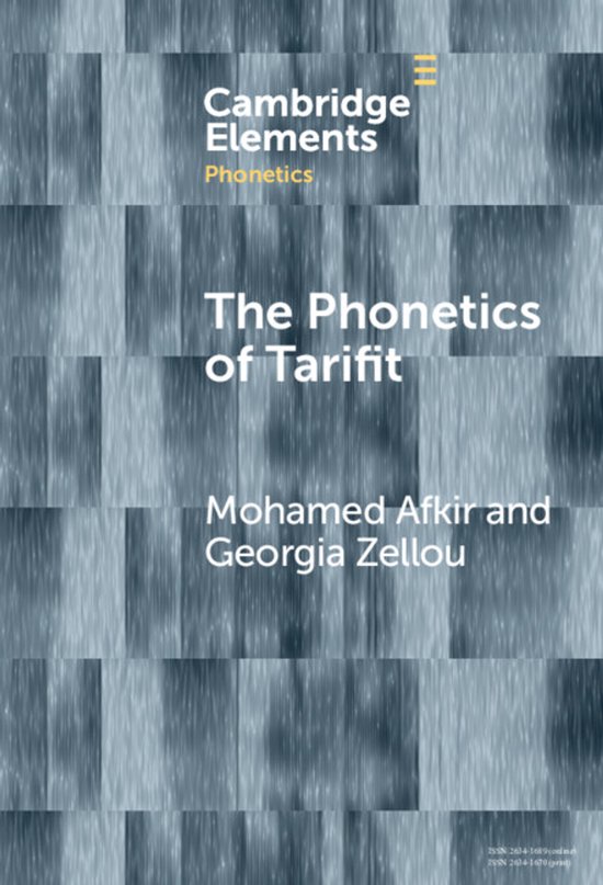 Elements in Phonetics-The Phonetics of Tarifit - cover