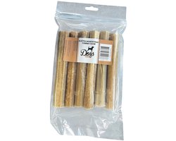 Kauwstaaf 15x13cm 100% Buffelhuid 6 stuks 13cm