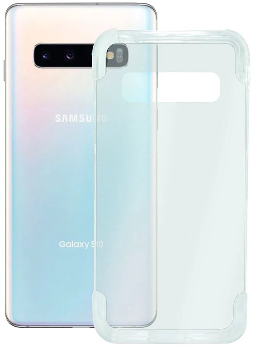 Mobile cover Samsung Galaxy S10 KSIX Armor Extreme Transparent