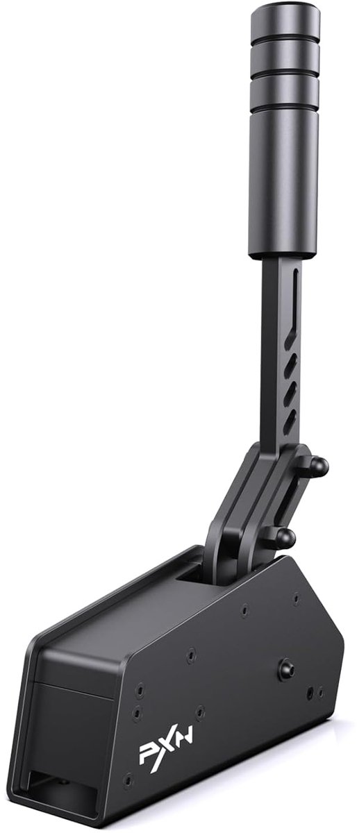PXN HB S - Handrem voor Sim Racing - USB Hydraulische Handrem - Progressieve Weerstand - Compatibel met PC - Zwart
